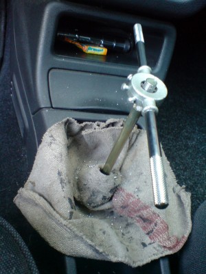 Arbeit an der Schaltstange.JPG